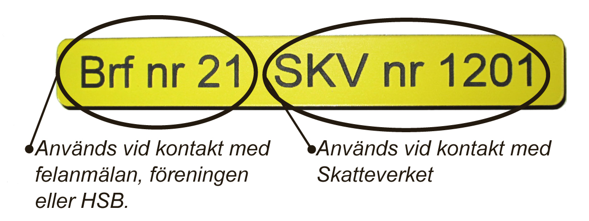 dörrskylt